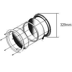 Fenster rund 330mm